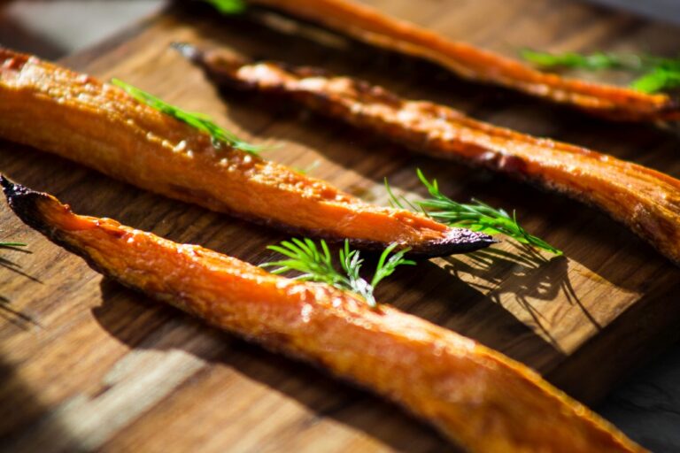 carrots roasted with dill WEB