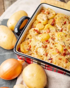 potato and parsnip gratin image portrait