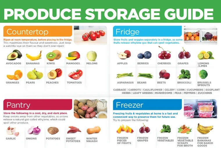 Produce Storage Guide 2