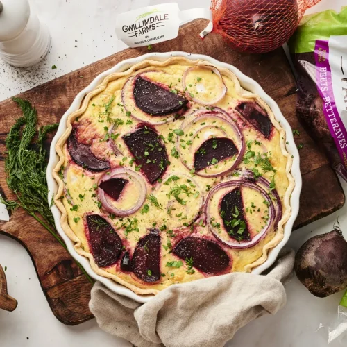 Beet Quiche 481