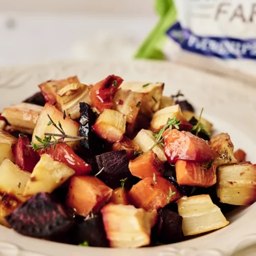 Honey Roasted Beets Carrots and Parsnips 07