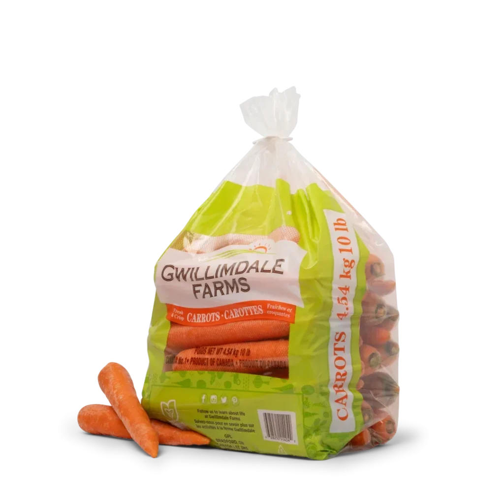 Nutrient 10lb bag carrots