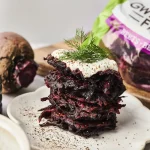 Beet Fritters 16