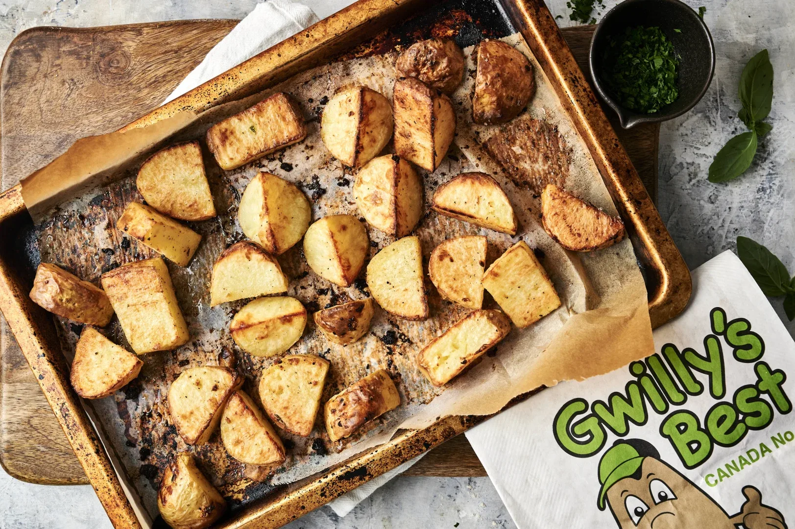 Garlic Roasted Potatoes 06