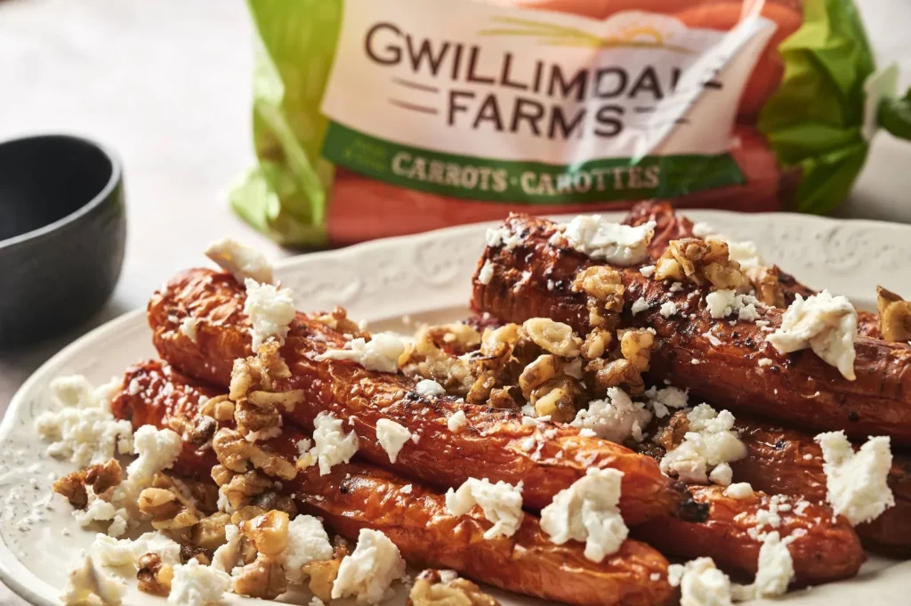 Roasted Carrots with Candied Pecan and Goat Cheese 1 Roasted Carrots 17