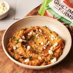 Roasted carrot and goat cheese 13