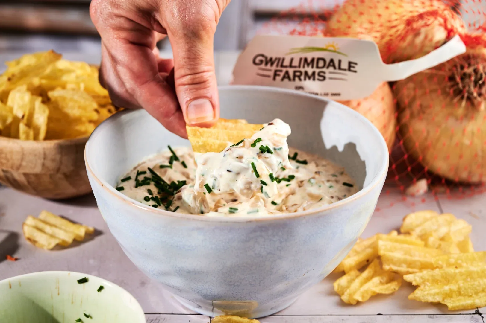 Onion Sour Cream Dip 17