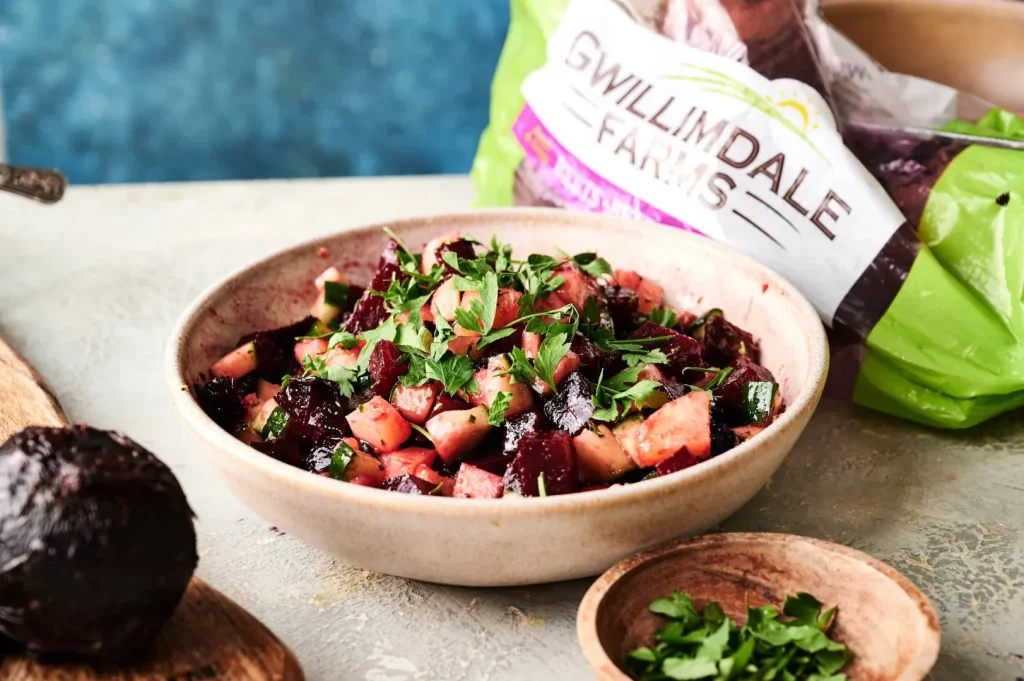 Beet and Cucumber Salad