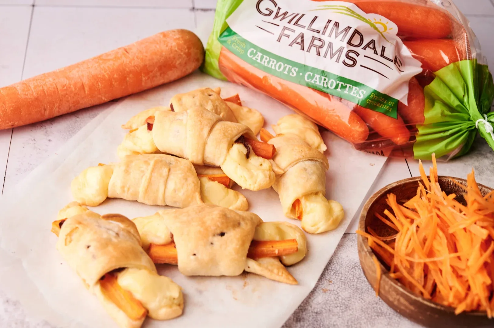 Crescent Roll Carrot Dogs 64
