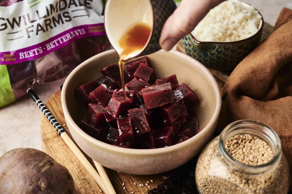 Beet Poke Bowl 2 Beet Poke 17