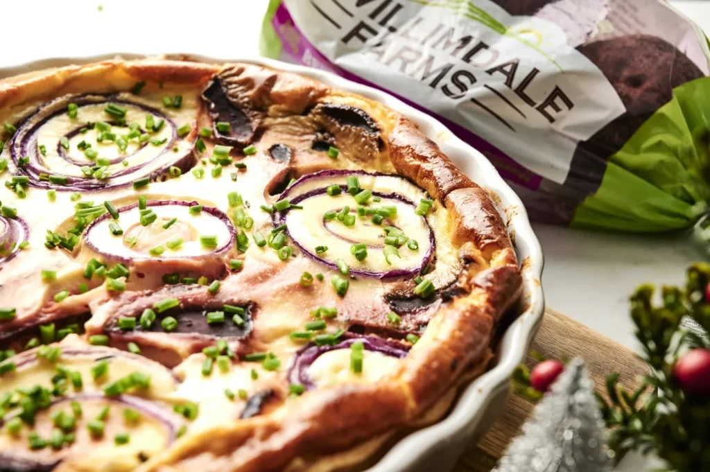 Red Onion & Beetroot Quiche 3 Beet Quiche Christmas 27