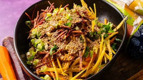 Rainbow Carrot Salad 7 1