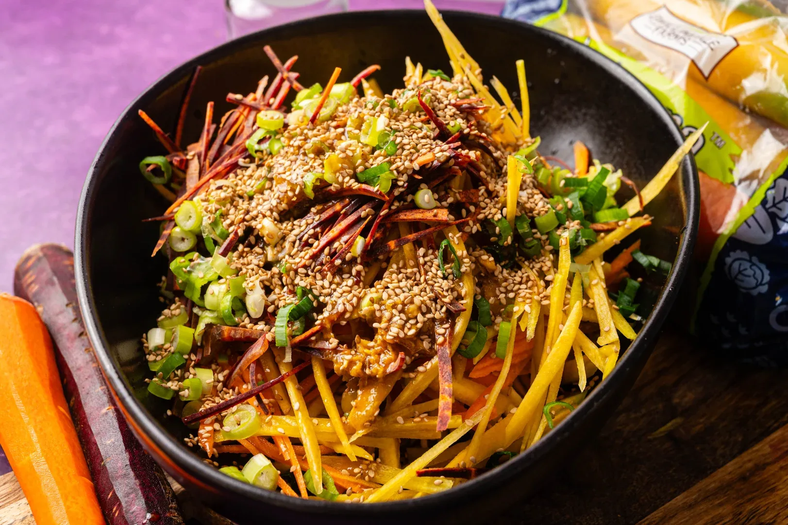 Rainbow Carrot Salad 7 1