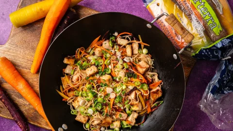 Rainbow Carrot Stir Fry 11