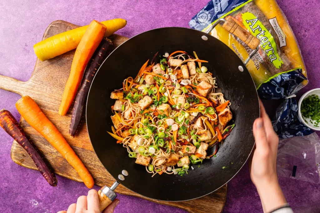 Introducing Arterra ™ Rainbow Carrots: A Chef-Inspired Twist for Your Table 2 Rainbow Carrot Stir Fry 13