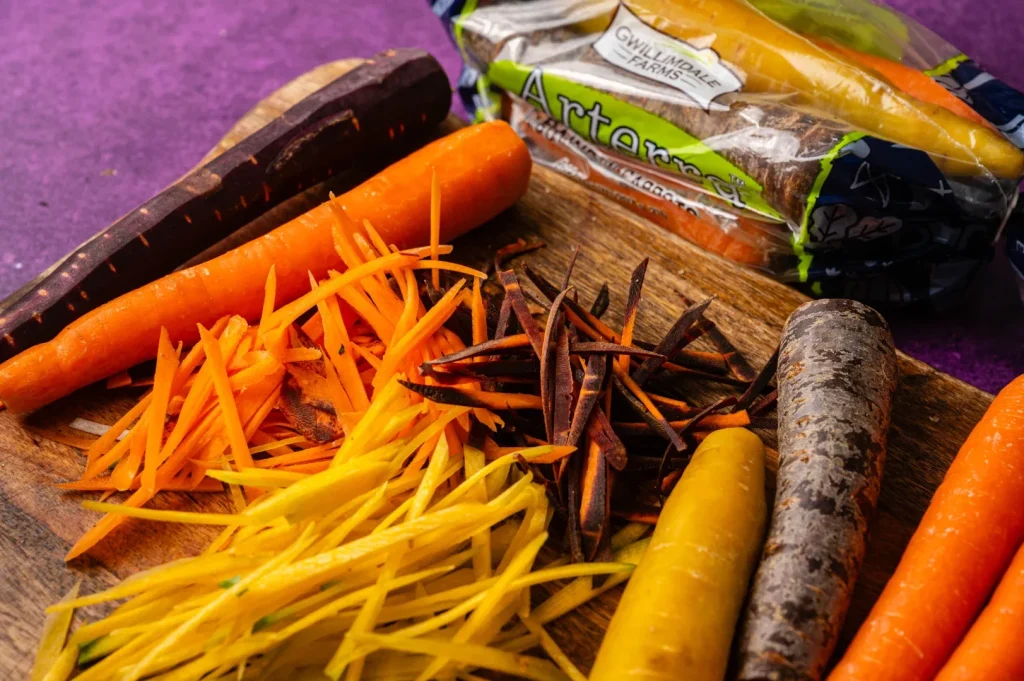 Rainbow Carrot Stir Fry 4
