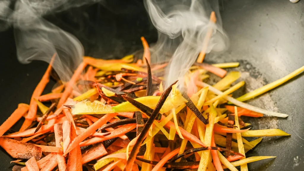 Rainbow Carrot Stir Fry 7