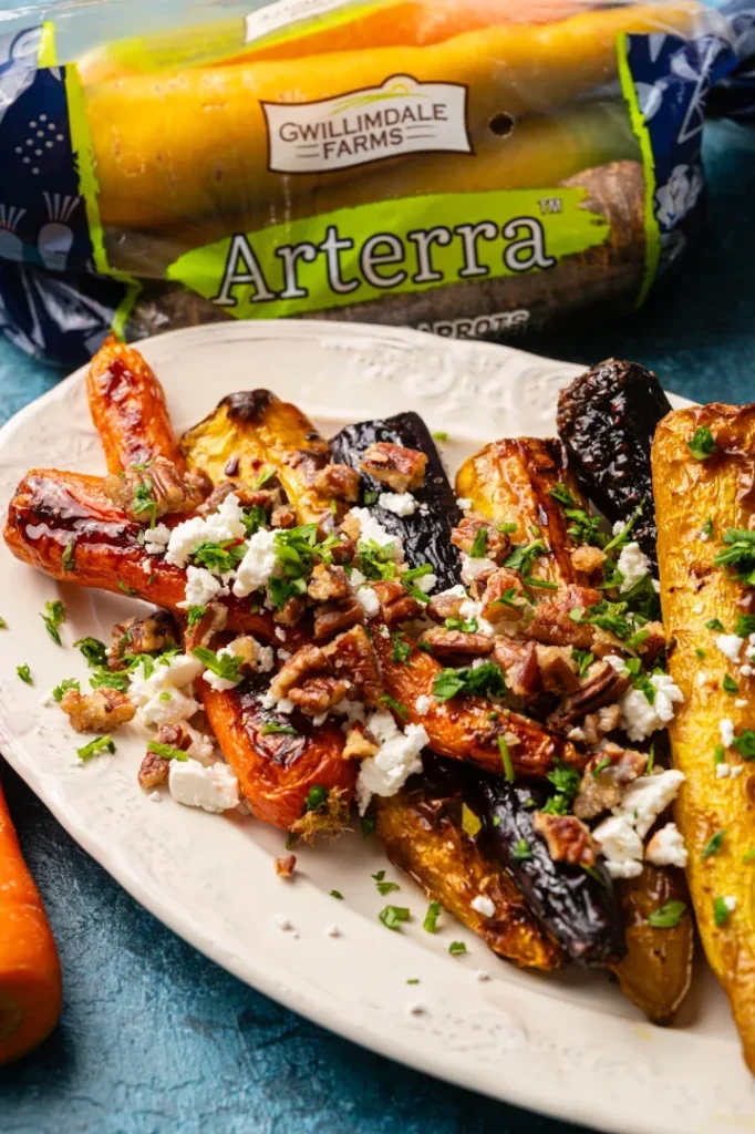 Introducing Arterra ™ Rainbow Carrots: A Chef-Inspired Twist for Your Table 1 Roasted Rainbow Carrots 19