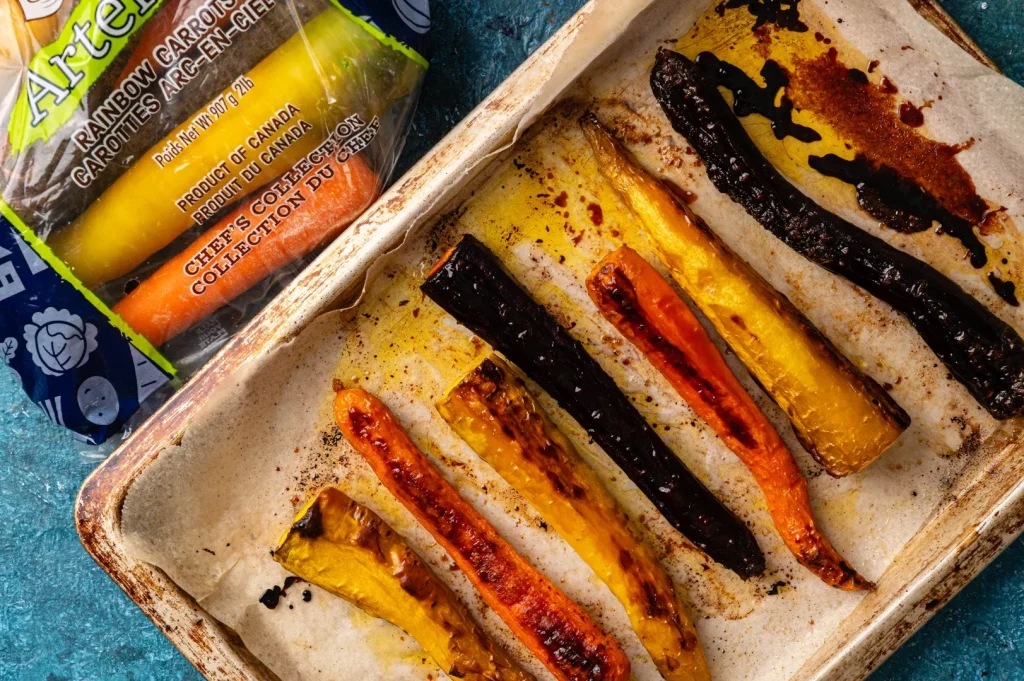 Roasted Rainbow Carrots 8
