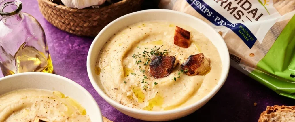 parsnip and pear soup