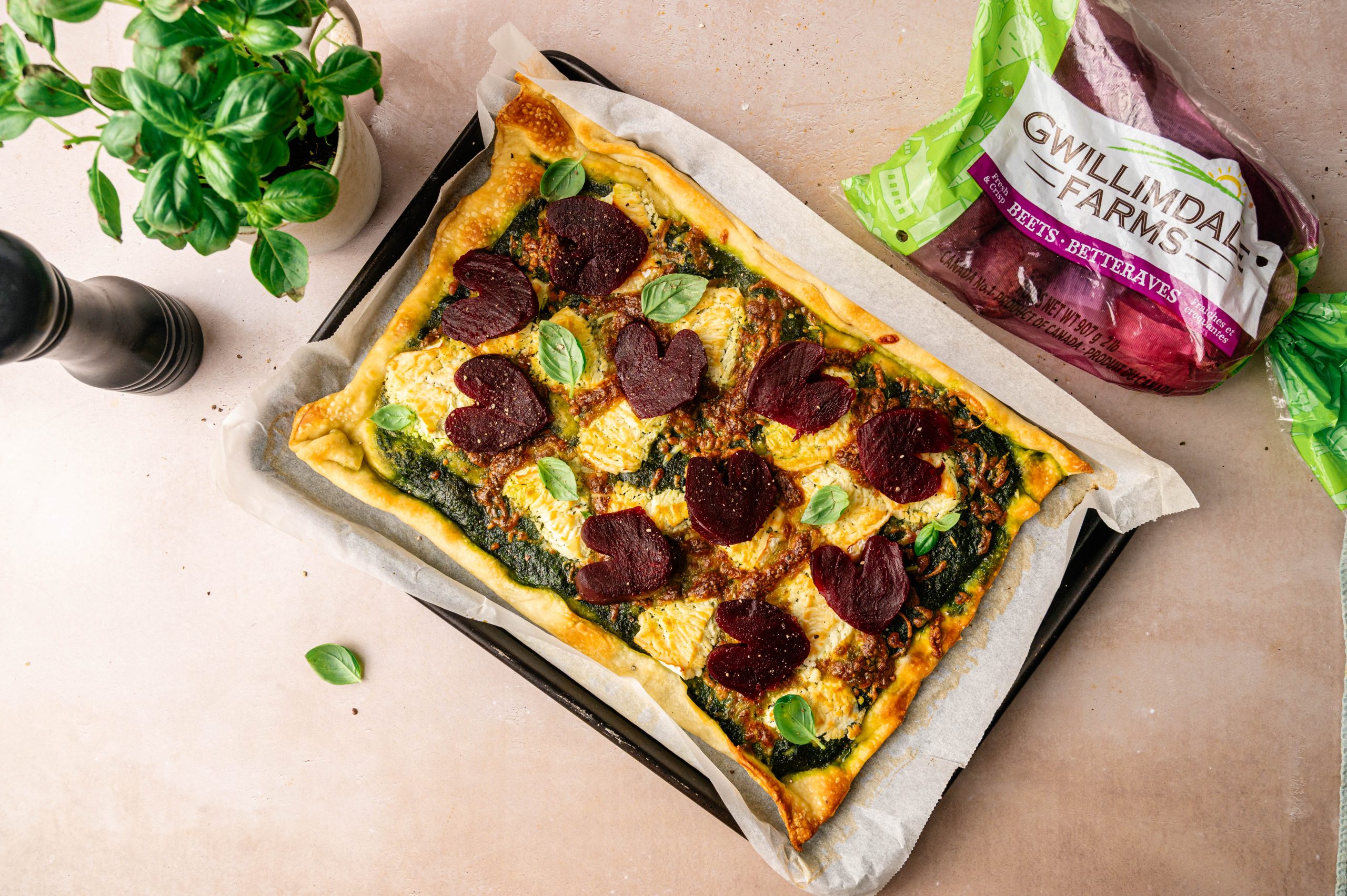 Beet Heart Pizza 10 scaled