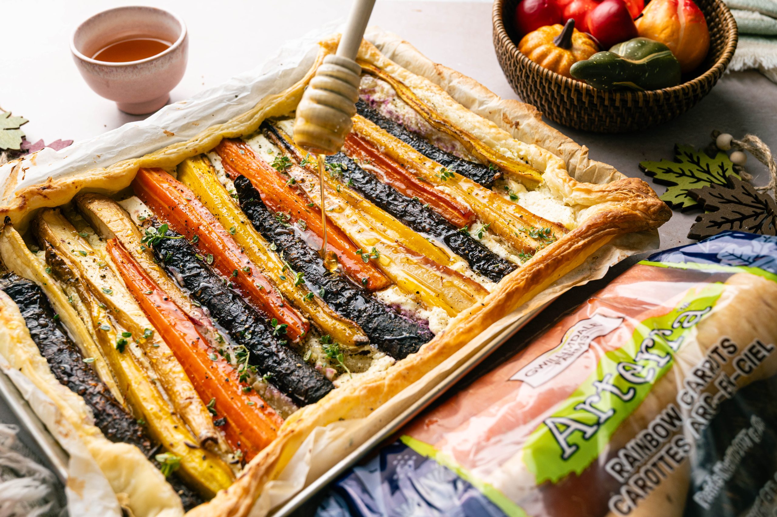 Rainbow Carrot Tart 28 scaled
